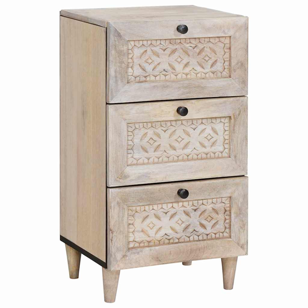Vidaxl dressoir met lade wit 33.5 x 40 x 75 cm