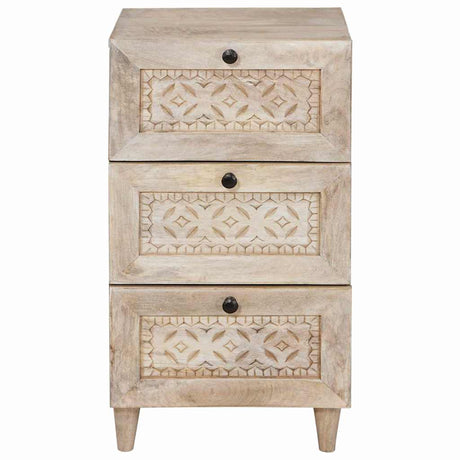 Vidaxl dressoir met lade wit 33.5 x 40 x 75 cm
