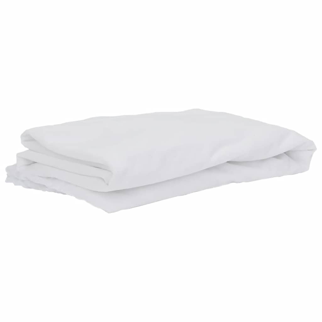 Vidaxl matrasbeschermer waterdicht 200x220 cm wit
