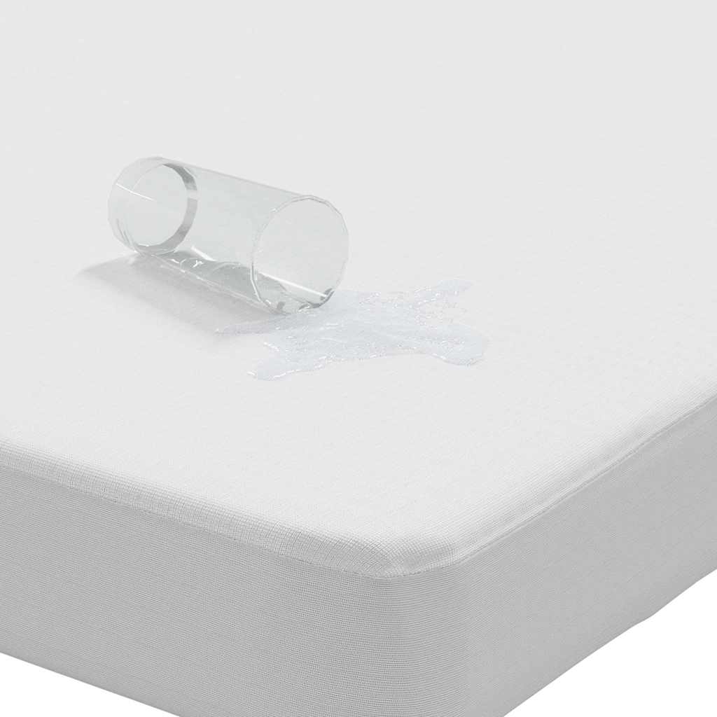 Vidaxl matrasbeschermer waterdicht 200x220 cm wit