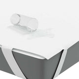 Vidaxl matrasbeschermer waterdicht 100x220 cm wit