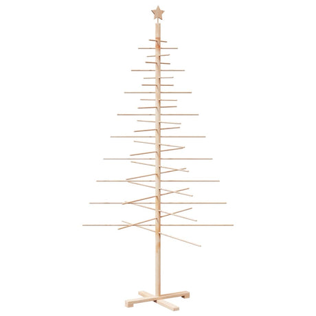 Vidaxx Weihnachtsdekoration Weihnachtsbaum 210 cm aus massivem Kiefernholz