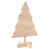 VidaXL Weihnachtsdekoration Weihnachtsbaum 70 cm Massivholz