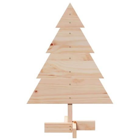 VidaXL Weihnachtsdekoration Weihnachtsbaum 70 cm Massivholz