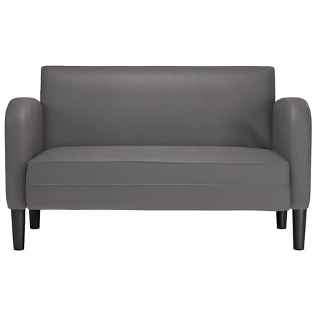 Vidaxl loveseat bank 110 cm kunstleer grijs