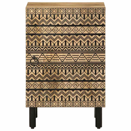 Vidaxl badkamerkast 38x33,5x58 cm massief mangohout