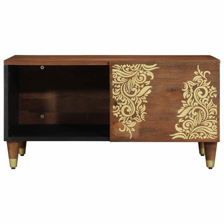 Vidaxl salontafel honingbruin 80 x 50 x 40 cm massief mango hout
