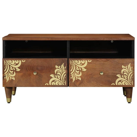 Vidaxl salontafel honingbruin 80 x 54 x 40 cm massief mango hout