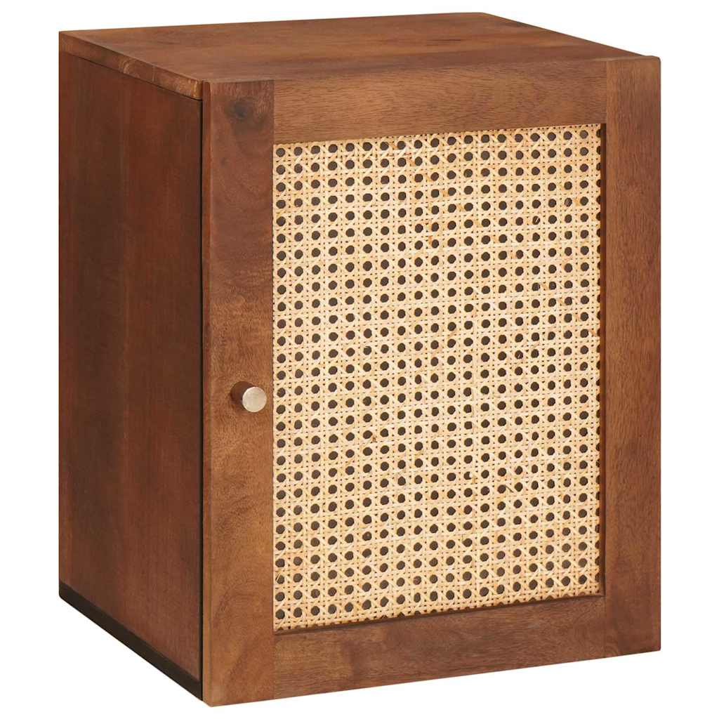 Vidaxl badkamerkast bruin 38 x 33,5 x 48 cm bewerkt hout