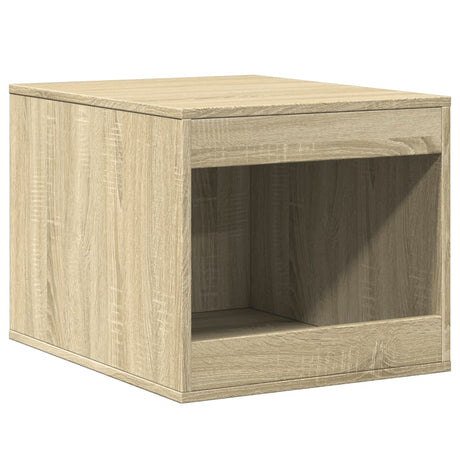 Vidaxxl Katzentoilette 47 x 59 x 42 cm, lackiert in Sonoma-Eiche