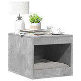 Vidaxxl Katzentoilette 47x59x42 cm Holzwerkstoff Betongrau