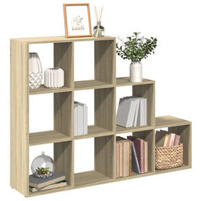 Vidaxl kamerscherm boekenkast 137,5x29x103,5 cm hout sonoma eiken
