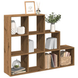 Vidaxl kamerscherm boekenkast 137,5x29x103,5 cm hout artisanaal eik