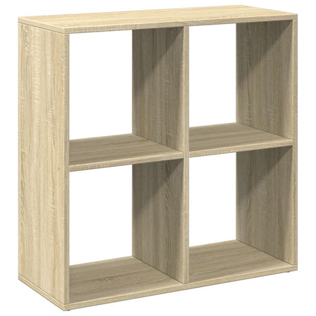 Vidaxl kamerscherm boekenkast 69,5x29x69,5 cm hout sonoma eikenkleur