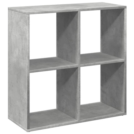 Vidaxl kamerscherm boekenkast 69,5x29x69,5 cm hout betongrijs