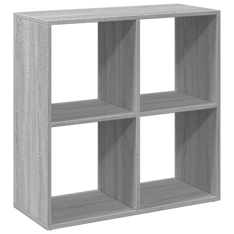 Vidaxl kamerscherm boekenkast 69,5x29x69,5 cm hout grijs sonoma
