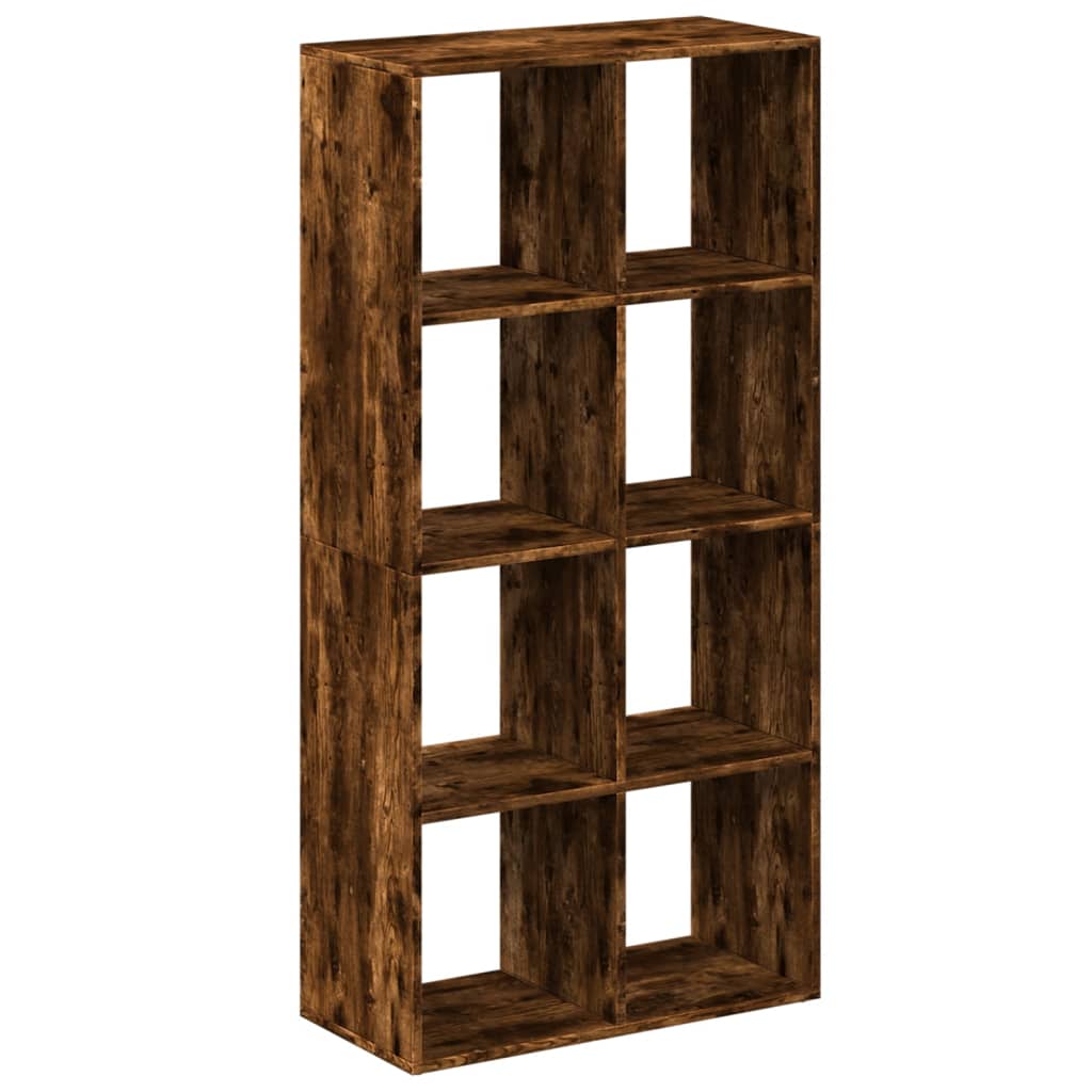 Vidaxl kamerscherm boekenkast 69,5x29x137,5 cm hout gerookt eiken