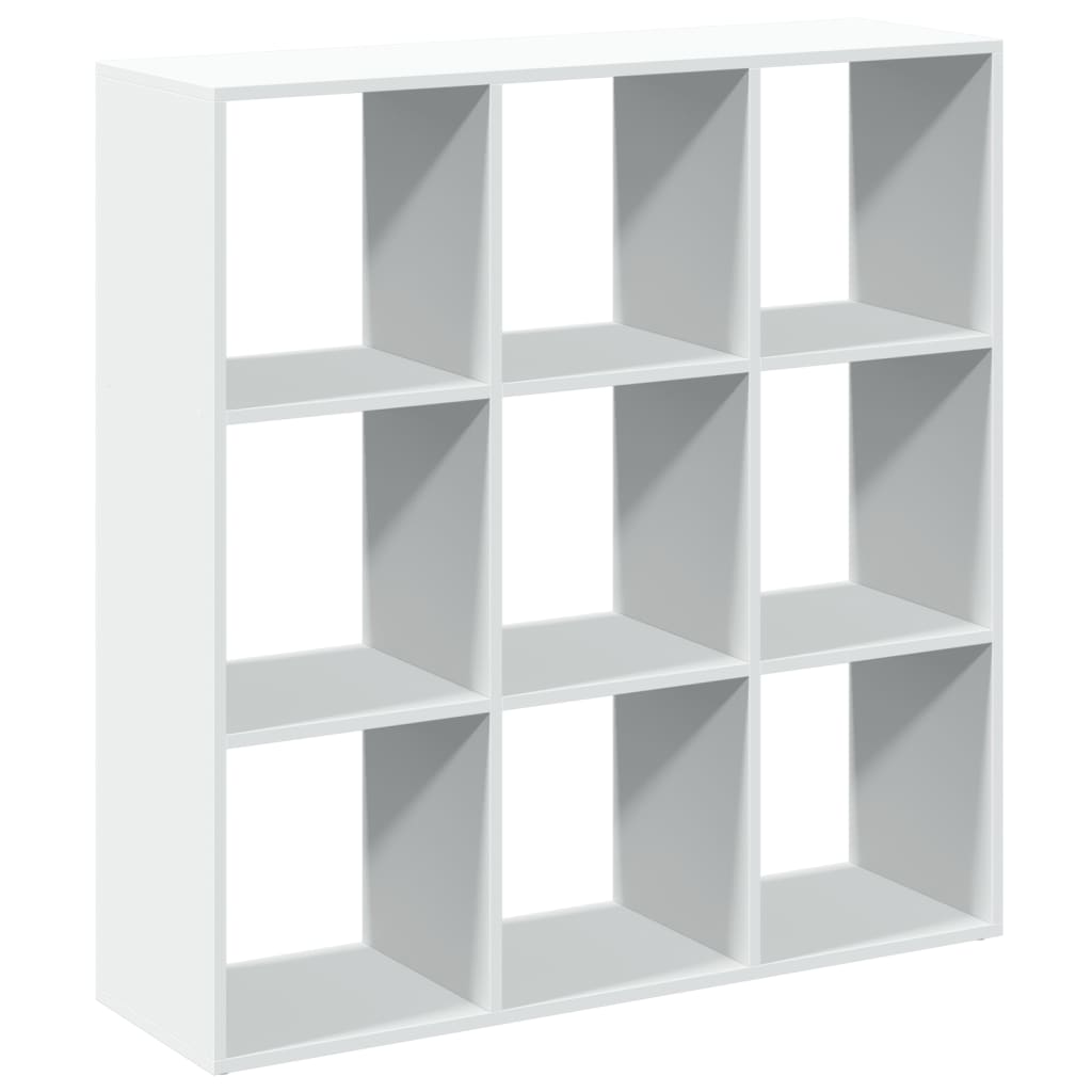 Vidaxl kamerscherm boekenkast 102x29x103,5 cm bewerkt hout wit