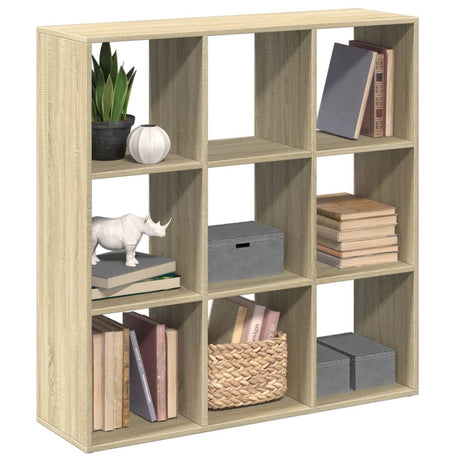 Vidaxl kamerscherm boekenkast 102x29x103,5 cm hout sonoma eikenkleur