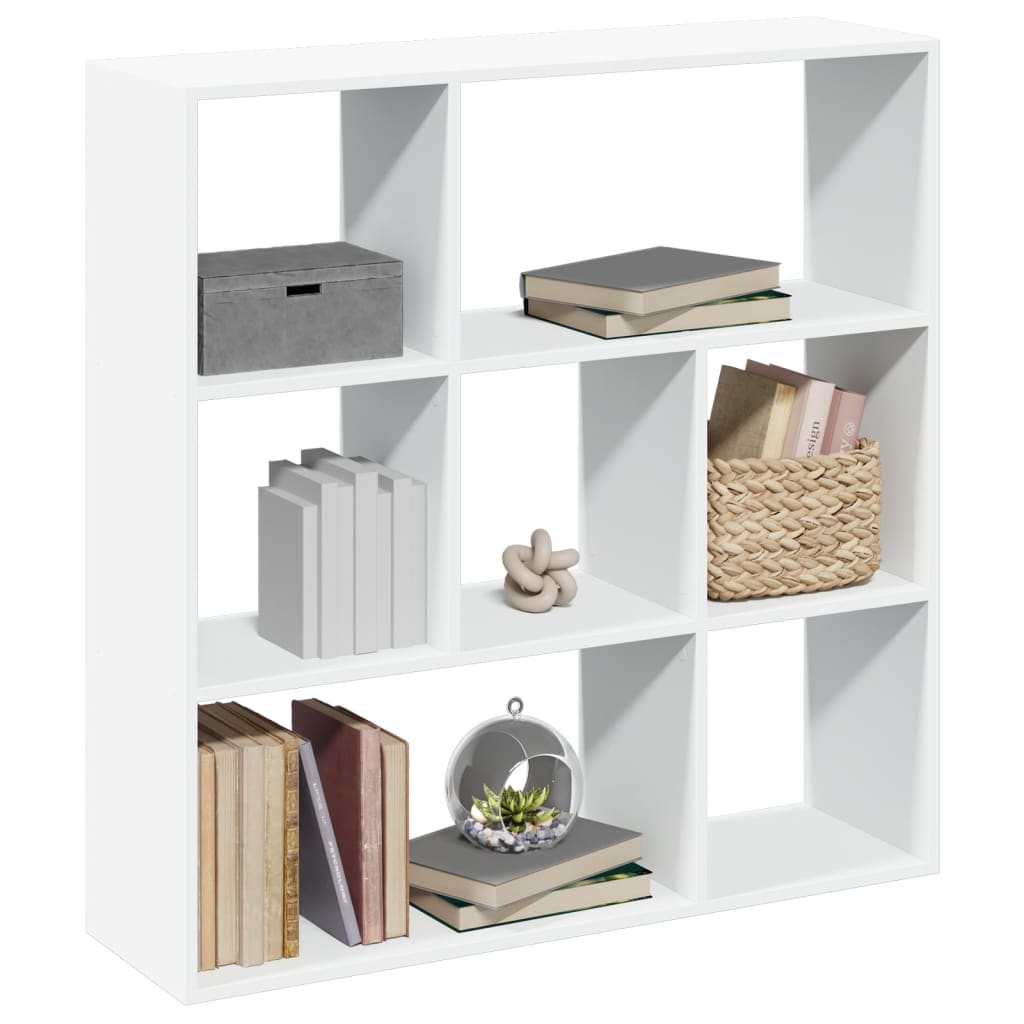 Vidaxl kamerscherm boekenkast 102x29x103,5 cm bewerkt hout wit