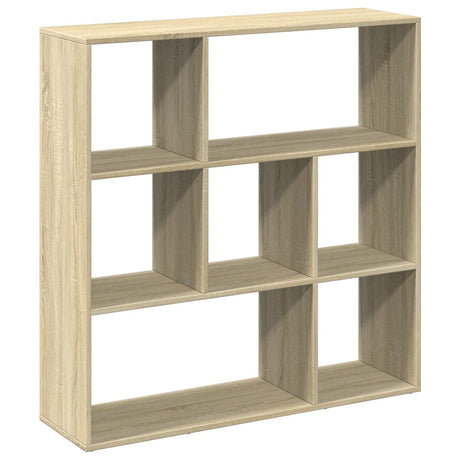 Vidaxl kamerscherm boekenkast 102x29x103,5 cm hout sonoma eikenkleur