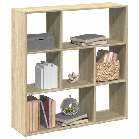 Vidaxl kamerscherm boekenkast 102x29x103,5 cm hout sonoma eikenkleur