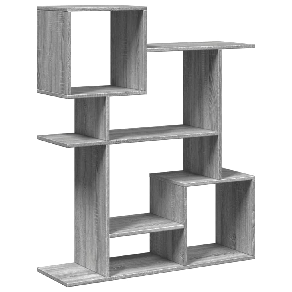 Vidaxl kamerscherm boekenkast 92x29x112 cm hout grijs sonoma
