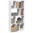 Vidaxl boekenkast wit 60x20x120,5 cm bewerkt hout