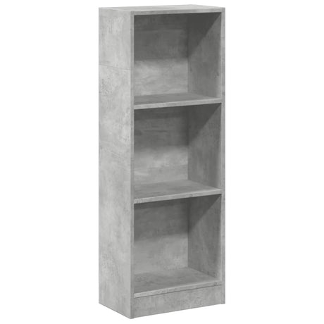 Vidaxl boekenkast 40x24x109 cm bewerkt hout betongrijs