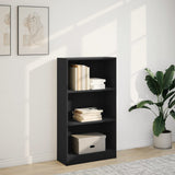 Vidaxl boekenkast 60x24x109 cm bewerkt hout zwart