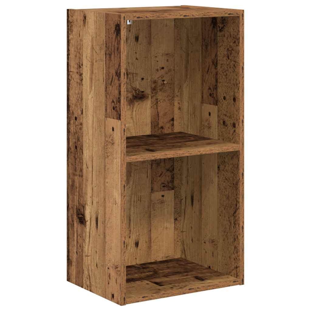 Vidaxl boekenkast 40x30x77 cm bewerkt hout oud houtkleurig