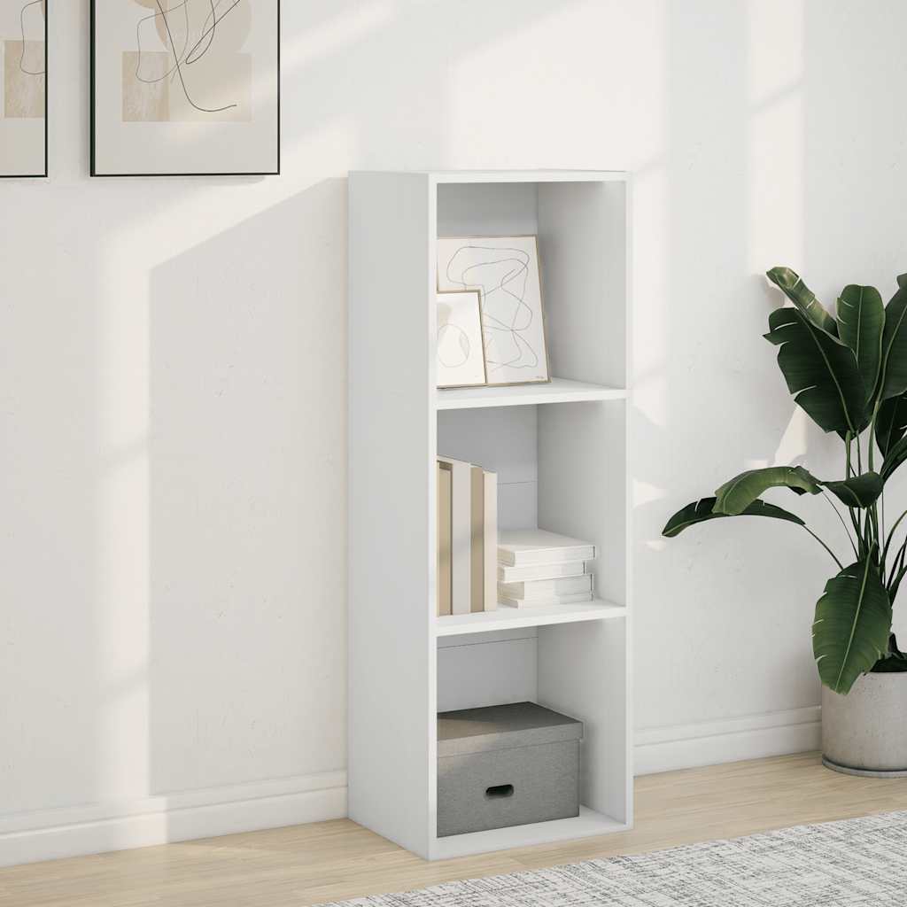 Vidaxl boekenkast 40x30x114 cm bewerkt hout wit