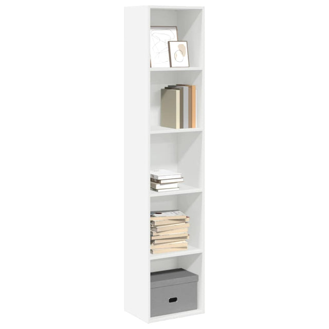 Vidaxl boekenkast 40x30x189 cm bewerkt hout wit