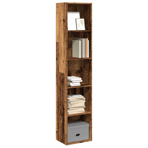 Vidaxl boekenkast 40x30x189 cm bewerkt hout oud houtkleurig