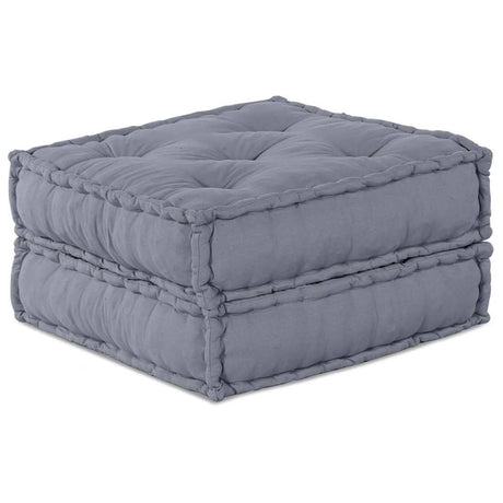 Vidaxl modulair sofabet 2 st stof grijs 140 x 70 x 36 cm