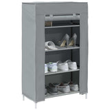 Vidaxl schoenenkast 60,5x30x97 cm vliesvlies grijs