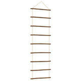 Vidaxx Wanddekoration leiterförmig 50x150 cm Naturzweig