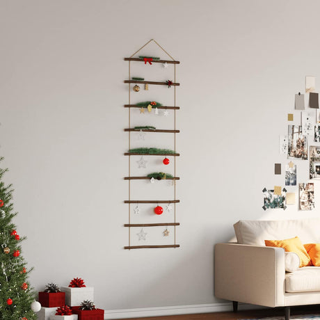 Vidaxx Wanddekoration leiterförmig 50x150 cm Naturzweig