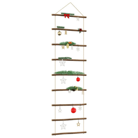 Vidaxx Wanddekoration leiterförmig 50x150 cm Naturzweig