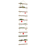 Vidaxx Wanddekoration leiterförmig 50x200 cm Naturzweig