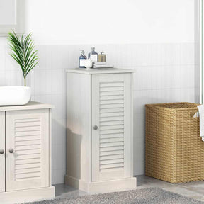 Vidaxl badkamerkast met plank vigo wit en antiek wit 37,5 x 34 x 80 cm