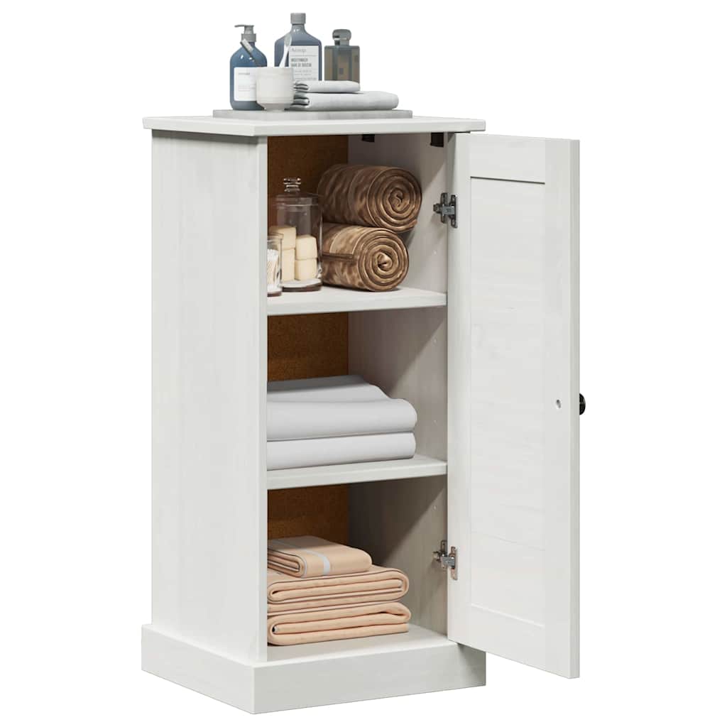 Vidaxl badkamerkast met plank vigo wit en antiek wit 37,5 x 34 x 80 cm