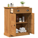 Vidaxl badkamerkast vigo bruin en honingbruin 68 x 34 x 80 cm