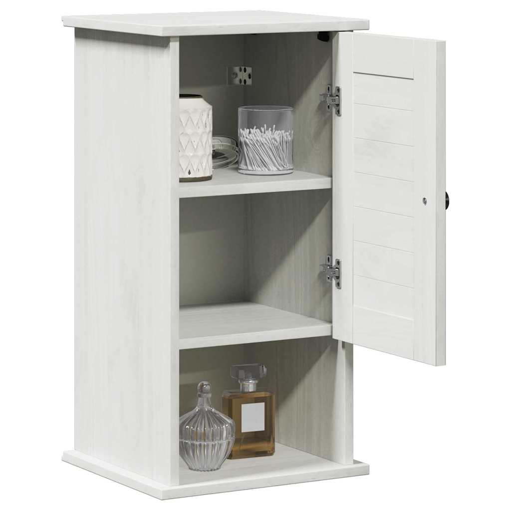 Vidaxl badkamerkast met plank vigo wit en antiek wit 37 x 34 x 71,5 cm