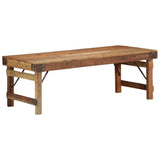 Vidaxl salontafel bruin 110 x 55 x 40 cm massief gerecycled hout