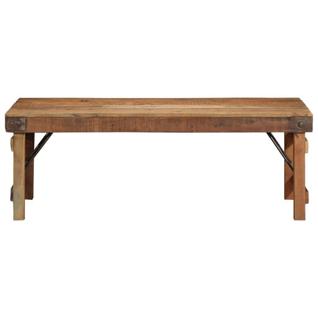 Vidaxl salontafel bruin 110 x 55 x 40 cm massief gerecycled hout
