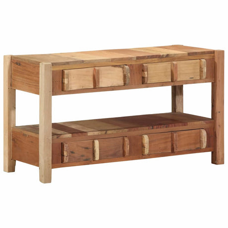 Vidaxl tv-kast met lade bruin 83 x 33 x 46 cm massief gerecycled hout