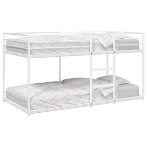 Vidaxl stapelbed zonder matras 90x190 cm staal wit