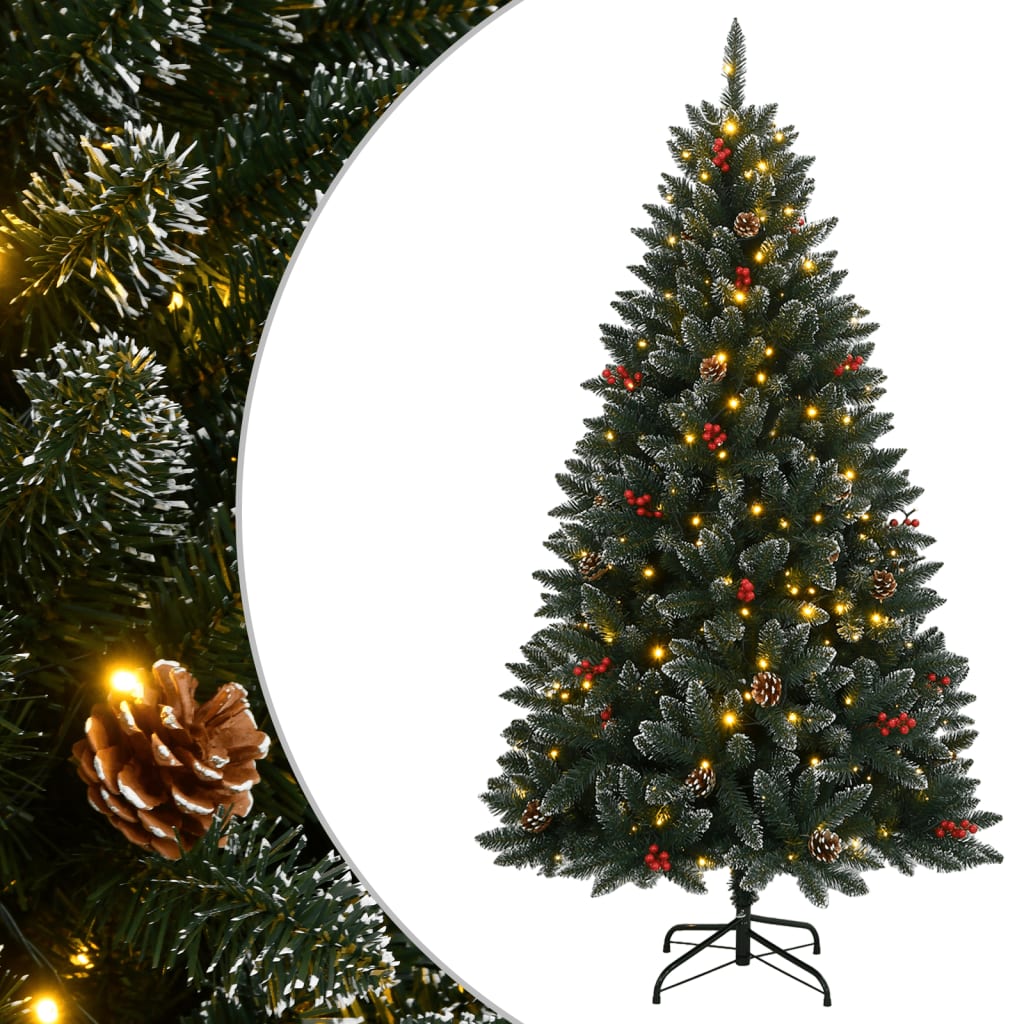 VidaXL Künstlicher Weihnachtsbaum mit 150 LEDs 120 cm