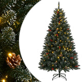 VidaXL Künstlicher Weihnachtsbaum mit 150 LEDs 120 cm